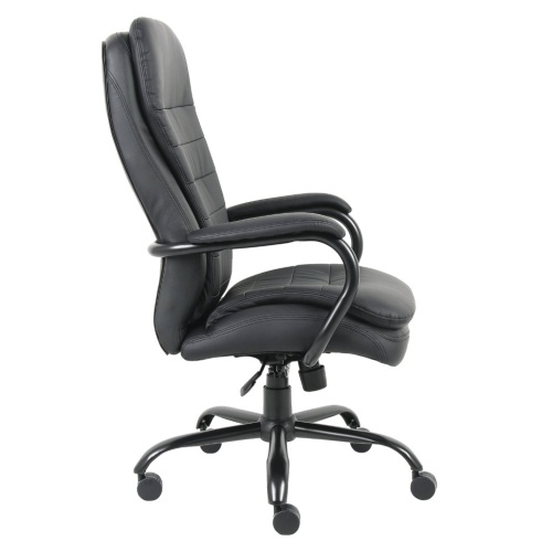 Кресло руководителя Brabix Premium Heavy Duty HD-001 до 200 кг, экокожа, черное 531015 фото 10